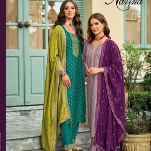 Salwar Teal and green available in medium large XL